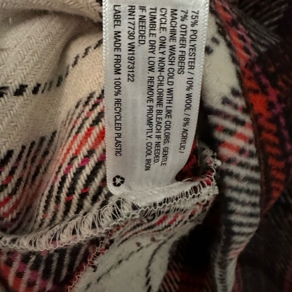 Universal Thread Plaid Shacket - Size large - Picture 6 of 12